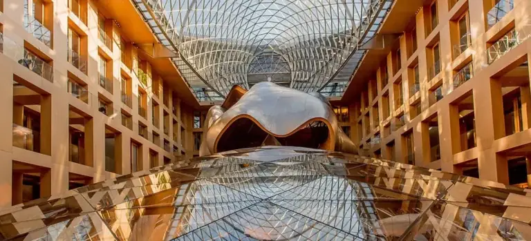 Modern Atrium Lifestyle Destinations USA: Architectural Guide
